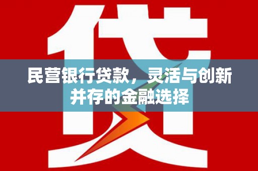 神冈民营银行贷款，灵活与创新并存的金融选择