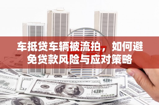 竹山车抵贷车辆被流拍，如何避免贷款风险与应对策略